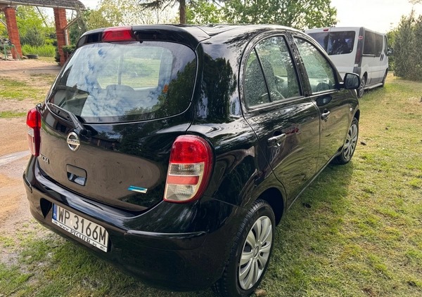 Nissan Micra cena 18450 przebieg: 118604, rok produkcji 2010 z Płock małe 56